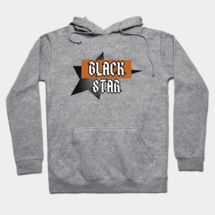 black star Hoodie