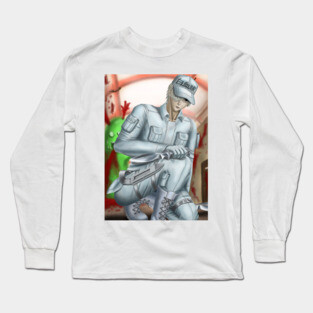 White Blood Cell (Without Bloodstain) Long Sleeve T-Shirt