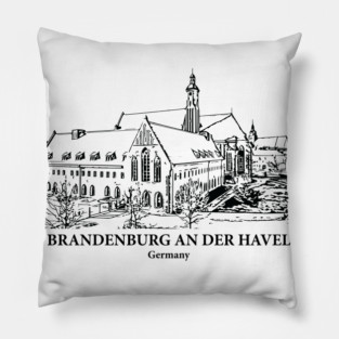 Brandenburg an der Havel - Germany Pillow