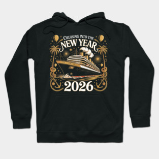 Cruising Into 2026 New Years Eve Party Family Hoodie