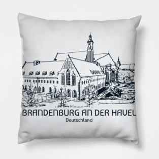 Brandenburg an der Havel - Deutschland Pillow