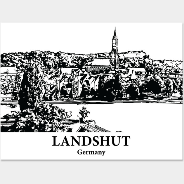 Landshut - Germany Wall Art by Lakeric