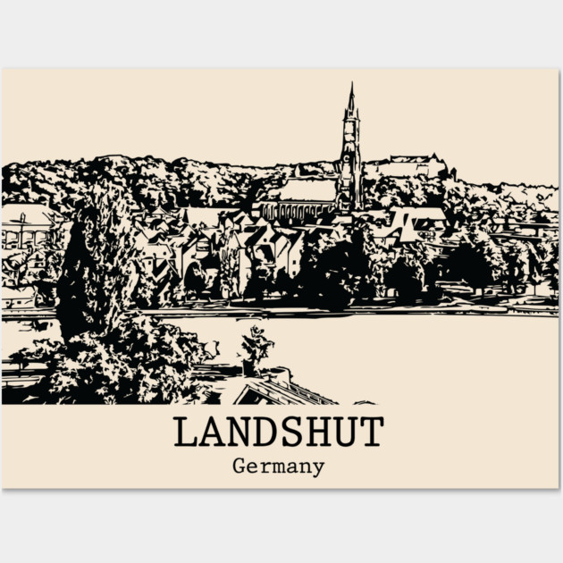 Landshut - Germany Wall Art by Lakeric