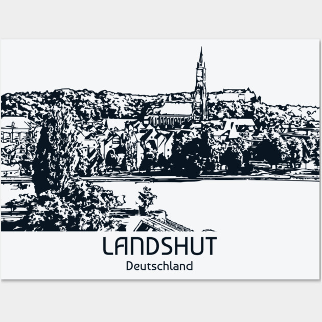 Landshut - Germany Wall Art by Lakeric