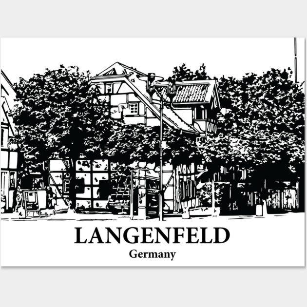 Langenfeld - Germany Wall Art by Lakeric