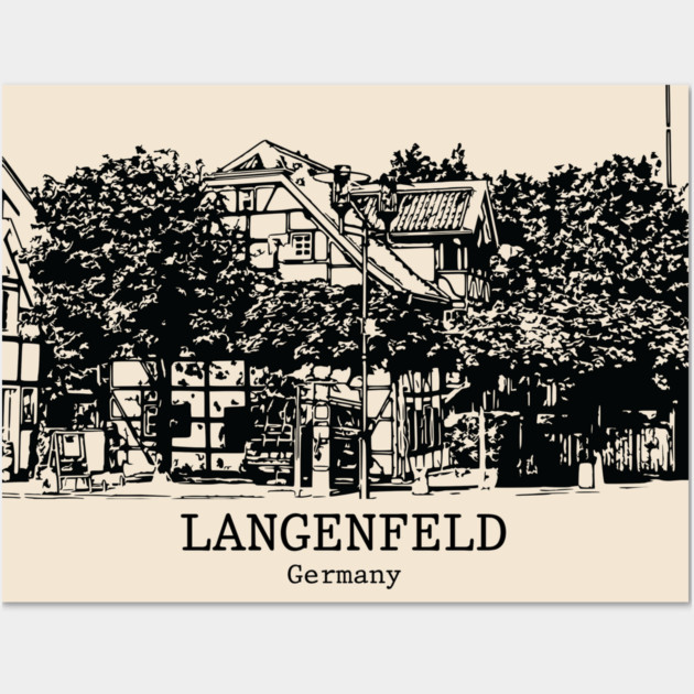 Langenfeld - Germany Wall Art by Lakeric