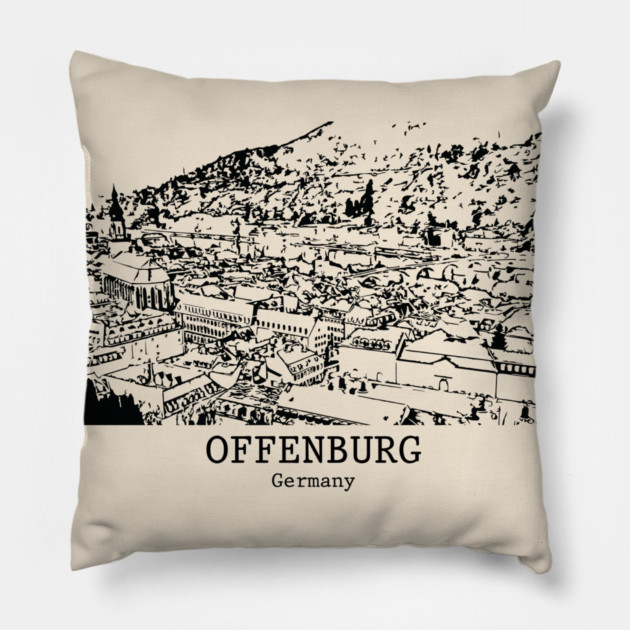 Offenburg - Germany Pillow by Lakeric