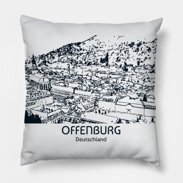 Offenburg - Germany Pillow by Lakeric