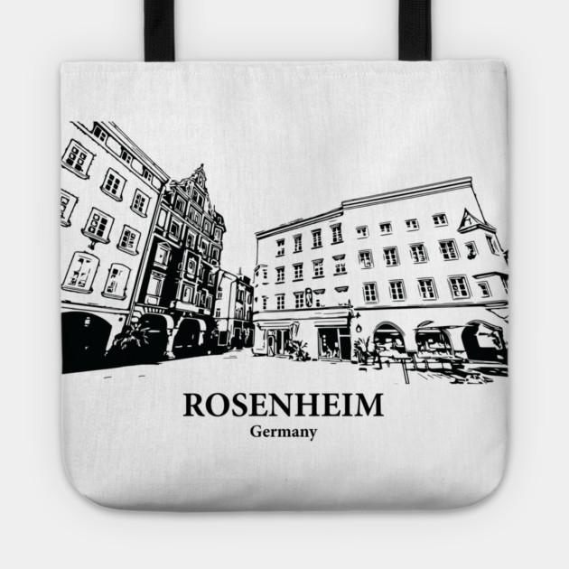 Rosenheim - Germany Tote by Lakeric