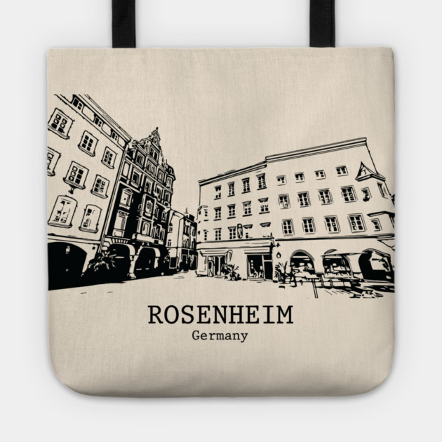 Rosenheim - Germany Tote by Lakeric