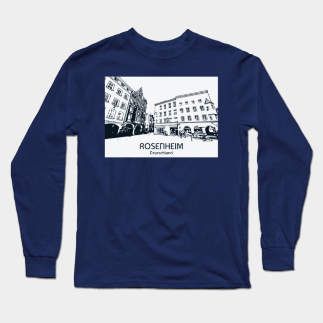 Rosenheim - Deutschland Long Sleeve T-Shirt by Lakeric