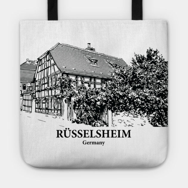 Ruesselsheim - Germany Tote by Lakeric