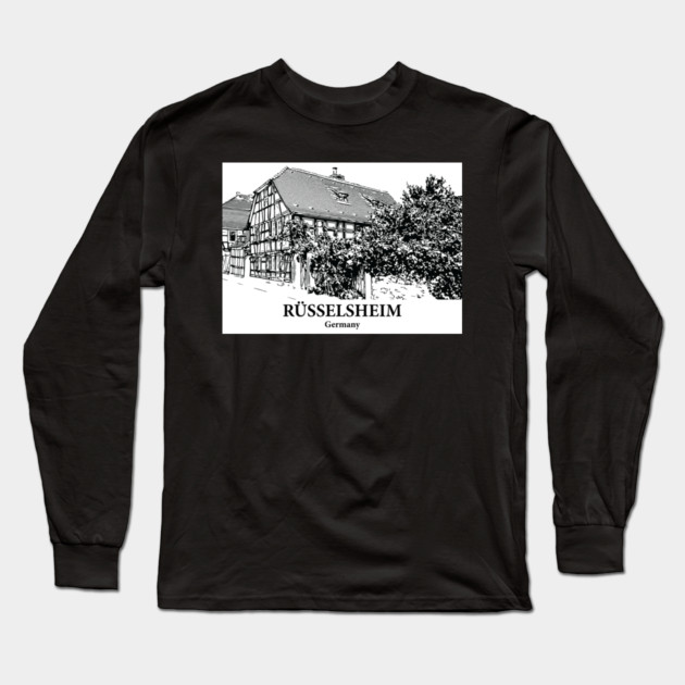 Ruesselsheim - Germany Long Sleeve T-Shirt by Lakeric