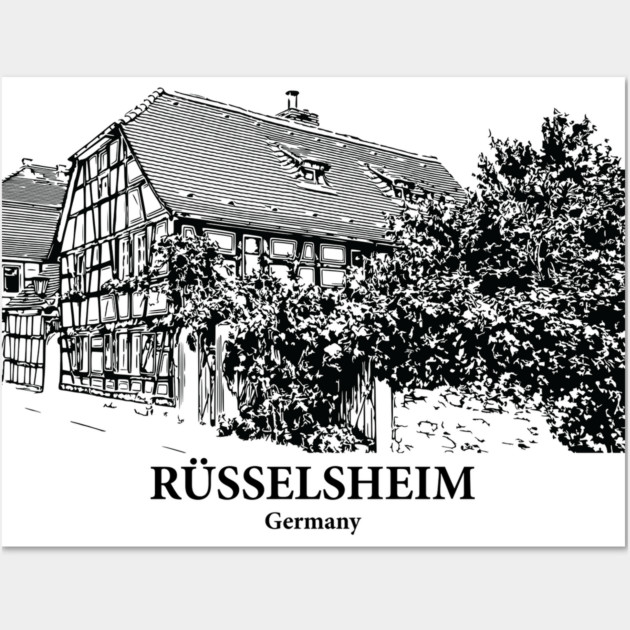 Ruesselsheim - Germany Wall Art by Lakeric