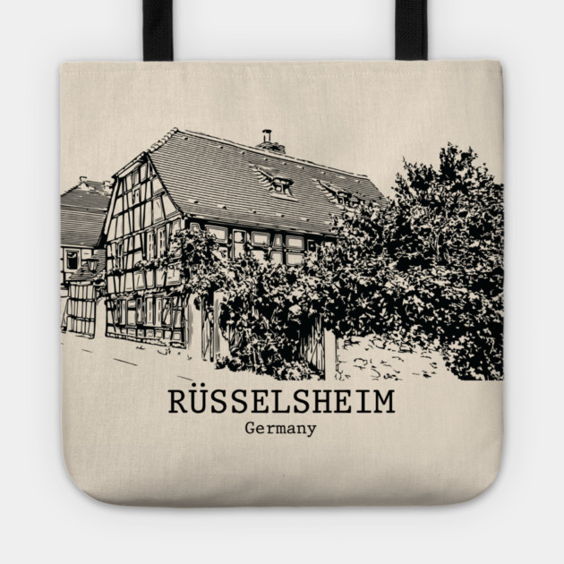 Ruesselsheim - Germany Tote by Lakeric
