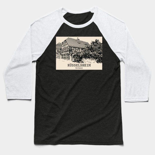 Ruesselsheim - Germany Baseball T-Shirt by Lakeric