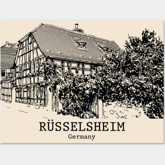 Ruesselsheim - Germany Wall Art by Lakeric