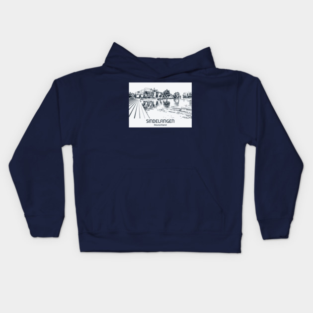 Sindelfingen - Deutschland Kids Hoodie by Lakeric