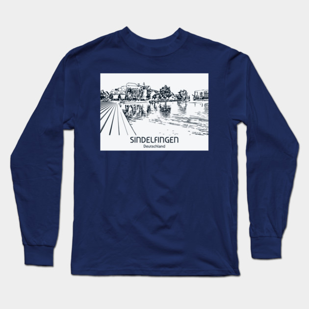 Sindelfingen - Deutschland Long Sleeve T-Shirt by Lakeric