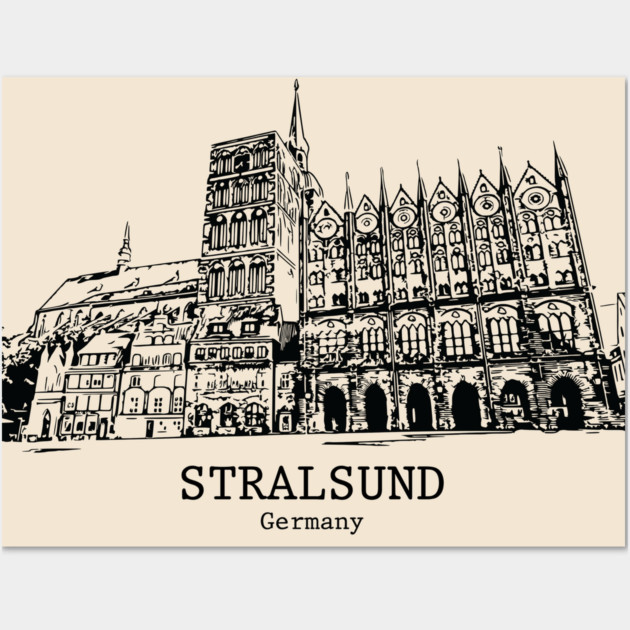 Stralsund - Germany Wall Art by Lakeric