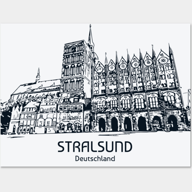 Stralsund - Deutschland Wall Art by Lakeric