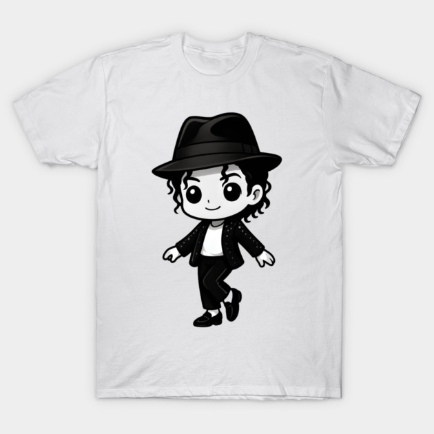 Michael Jackson Kawaii T-Shirt by Demian Stipatio