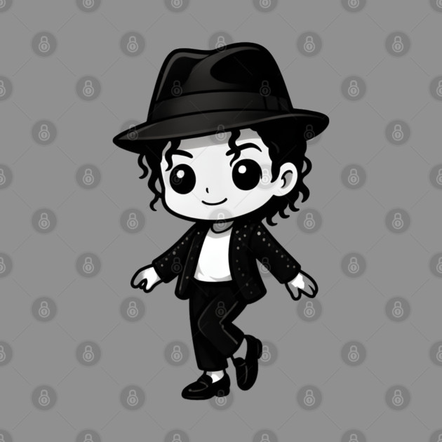 Michael Jackson Kawaii by Demian Stipatio