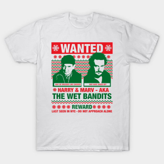 The Wet Bandits // Ugly Christmas T-Shirt by Tv Moments