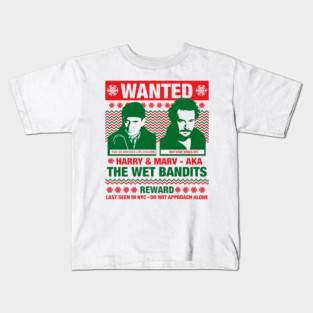 The Wet Bandits // Ugly Christmas Kids T-Shirt