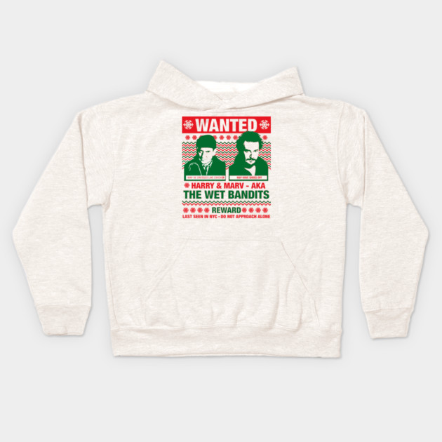 The Wet Bandits // Ugly Christmas Kids Hoodie by Tv Moments