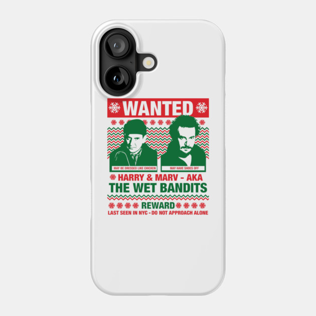 The Wet Bandits // Ugly Christmas Phone Case by Tv Moments