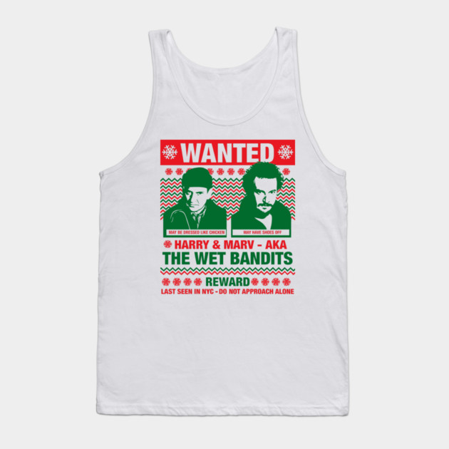 The Wet Bandits // Ugly Christmas Tank Top by Tv Moments