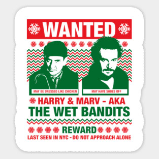 The Wet Bandits // Ugly Christmas Magnet