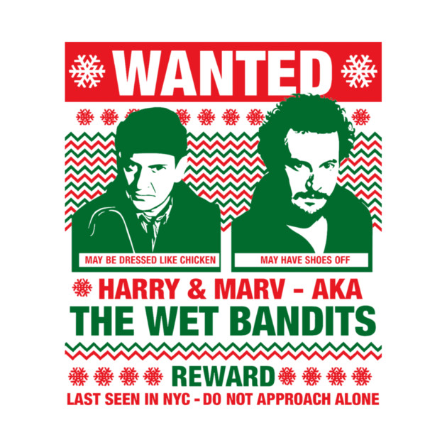 The Wet Bandits // Ugly Christmas by Tv Moments