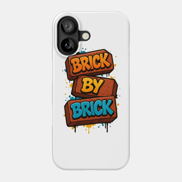 Brick By Brick Phone Case by Demian Stipatio