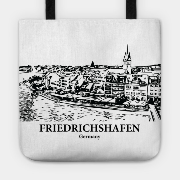 Friedrichshafen - Germany Tote by Lakeric