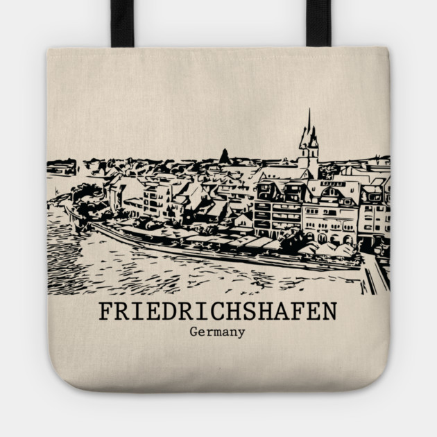 Friedrichshafen - Germany Tote by Lakeric