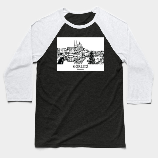 Goerlitz - Germany Baseball T-Shirt by Lakeric