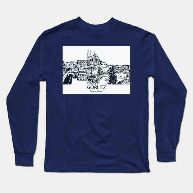 Görlitz - Deutschland Long Sleeve T-Shirt by Lakeric