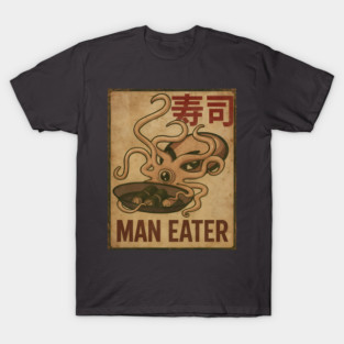 Man Eater Squid T-Shirt