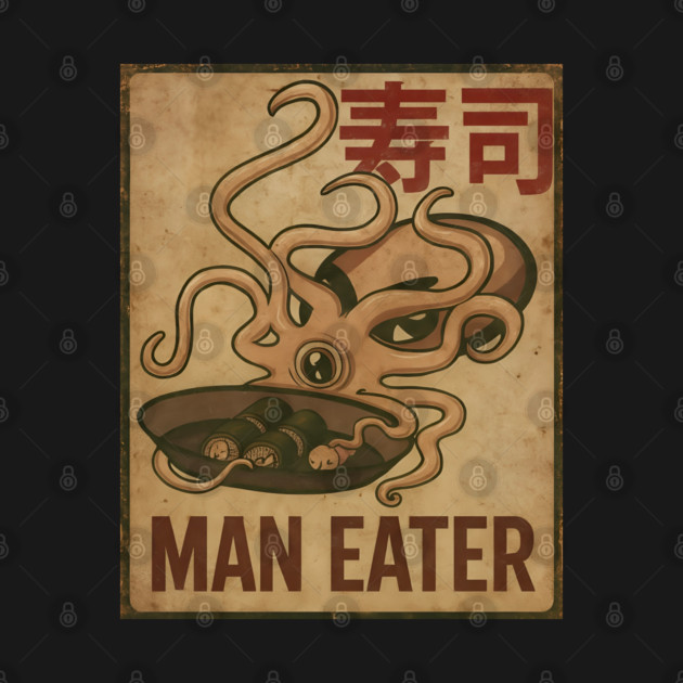 Man Eater Squid by Demian Stipatio