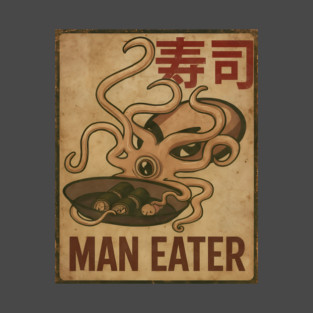 Man Eater Squid T-Shirt