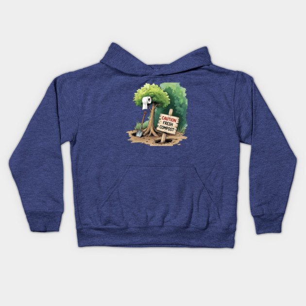 Fresh Compost Kids Hoodie by faithfamilyhomedesigns