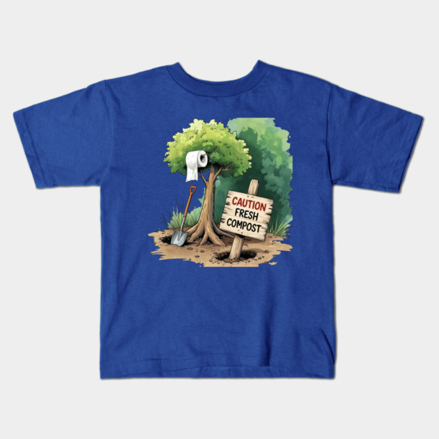 Fresh Compost Kids T-Shirt by faithfamilyhomedesigns