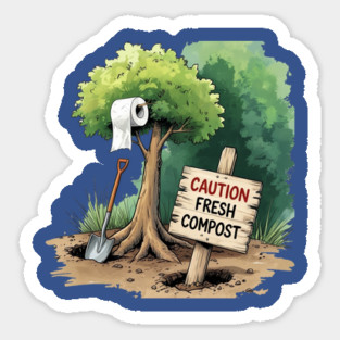 Fresh Compost Sticker