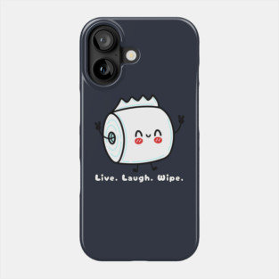 White Elephant Gag Gift – Toilet Paper Humor Phone Case