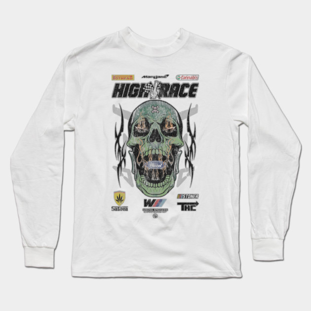 HIGH RACE Long Sleeve T-Shirt by Wrongteeshirt