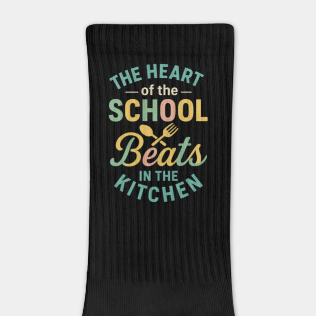 The Heart of the School Beats in the Kitchen – Cafeteria Pride by ArtistTee ⭐⭐⭐⭐⭐