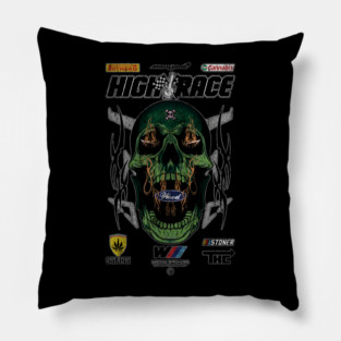 HIGH RACE SKULL Pillow
