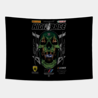 HIGH RACE SKULL Tapestry